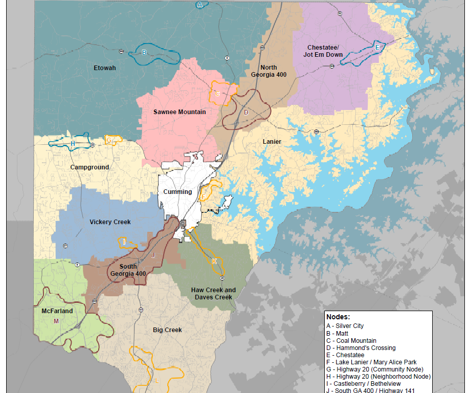 Forsyth County Ga Zip Code Map Pdf Map Gallery | Forsyth County Georgia Gis Open Data