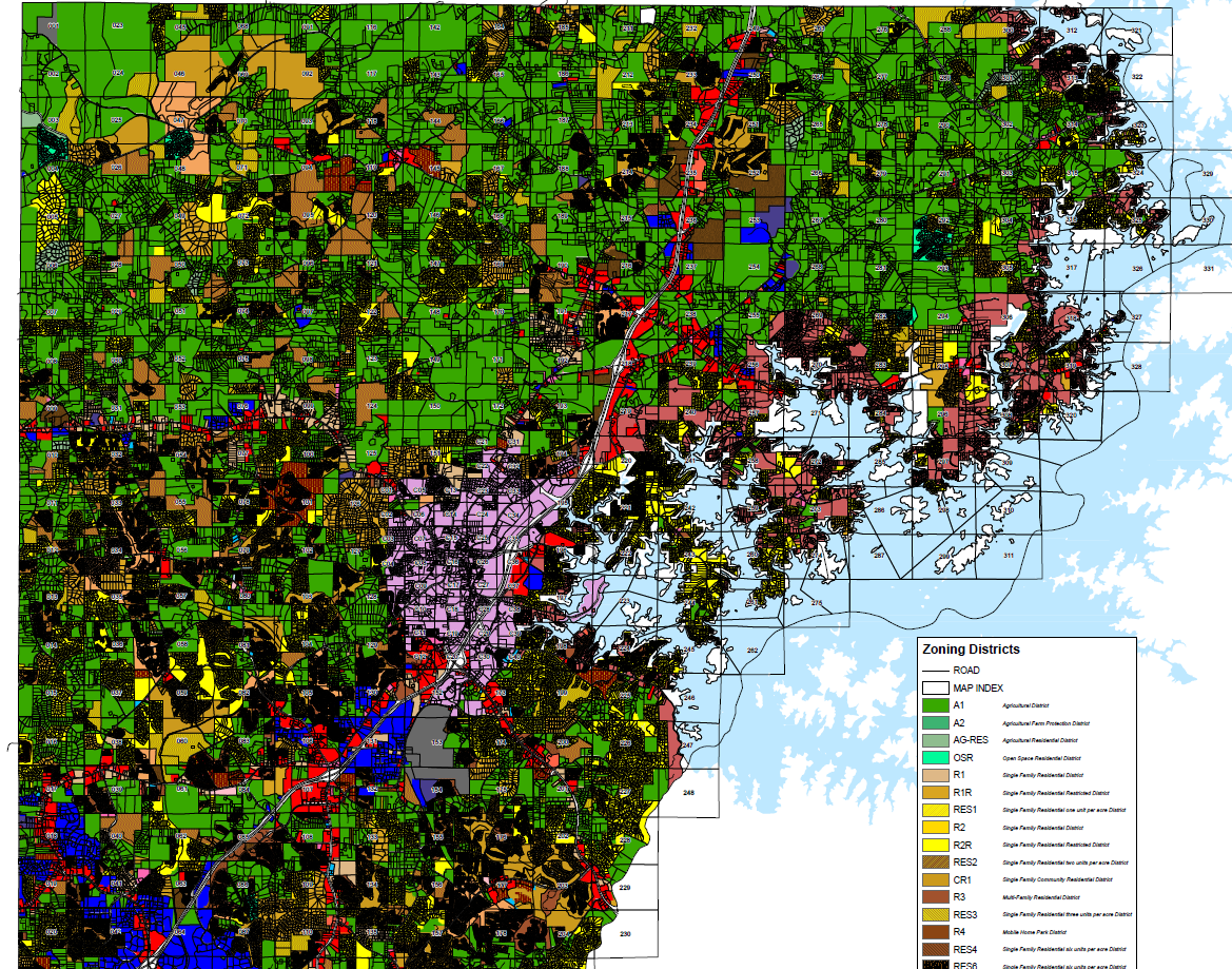 Forsyth County Ga Zoning Map Pdf Map Gallery | Forsyth County Georgia Gis Open Data