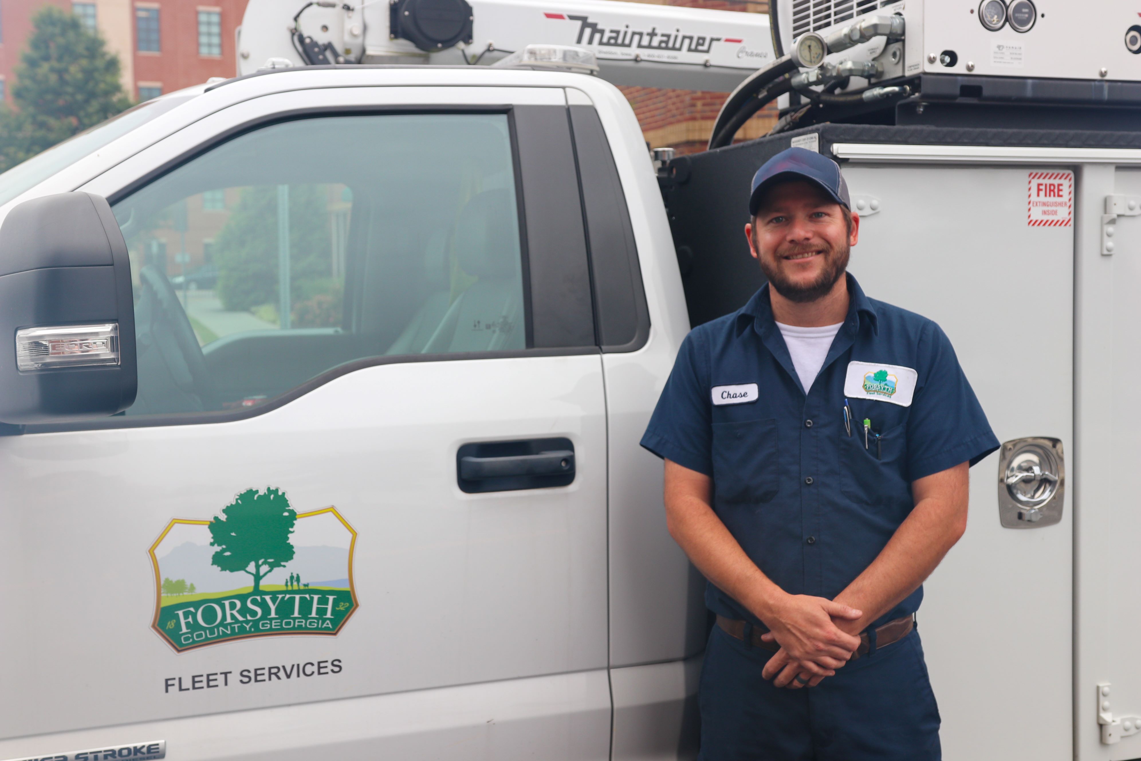 News | Fleet Services Employee Keeps Forsyth County Rolling